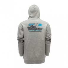 Displacement DWR Hoodie Commercial Boat - Athletic Heather vel. M Displacement DWR Hoodie Commercial Boat - Athletic Heather vel. M
