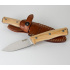 Nůž s pevnou čepelí LionSteel B35 UL čepel ocel Sleipner,rukojeť olivové dřevo,pouzdro