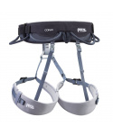 Petzl CORAX DARK GREY sedací úvazek šedý
