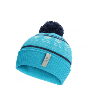 Rab Khroma Bobble Beanie aquamarine/deep ink/AQD čepice
