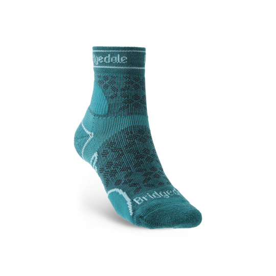 Bridgedale Trail Run LW T2 MS 3/4 Crew Women's teal/259