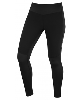 Montane FEM THERMAL TRAIL TIGHTS-BLACK-UK8/XS dámské elastické kalhoty černé Montane FEM THERMAL TRAIL TIGHTS-BLACK-UK8/XS dámské elastické kalhoty černé