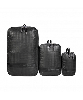 Obal Tatonka STUFFSACK ZIP SET III black Obal Tatonka STUFFSACK ZIP SET III black