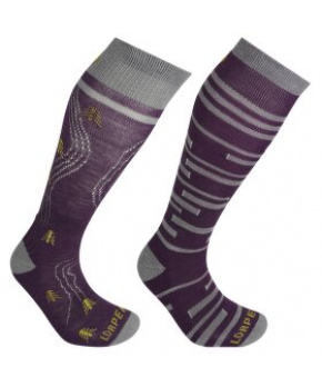 Podkolenky Lorpen S2MWC SKI MID WOMEN 2 PACK ECO Podkolenky Lorpen S2MWC SKI MID WOMEN 2 PACK ECO