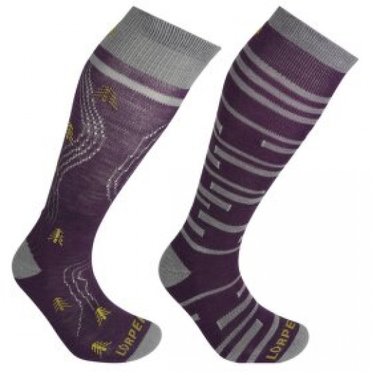 Podkolenky Lorpen S2MWC SKI MID WOMEN 2 PACK ECO