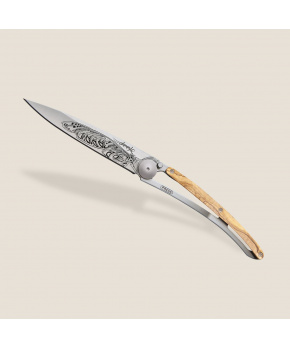 Kapesní nůž Deejo 1CB077 Tattoo 37g olive wood Butterfly Kapesní nůž Deejo 1CB077 Tattoo 37g olive wood Butterfly