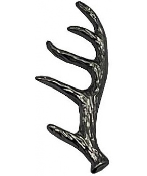 Joker pin do klopy Horn Branch Satin Old Silver