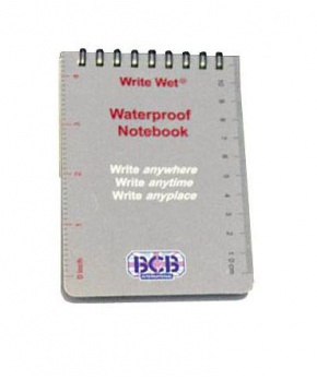 BCB Adventure voděodolný blok A6 s tužkou BCB Adventure voděodolný blok A6 s tužkou