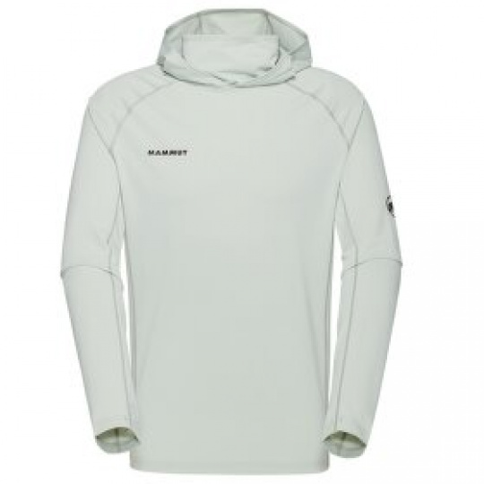 Triko dlouhý rukáv Mammut Selun FL Sun Hoody Men 1288 silver sage