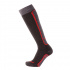 Duras Sevan merino anthracite-red zimní podkolenky