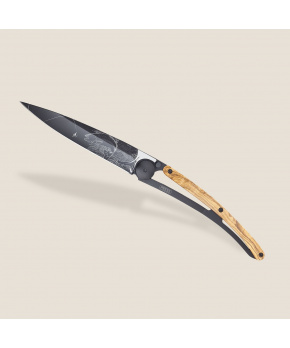 Kapesní nůž Deejo 9GB103 Tattoo Black 27g olive wood Trout Kapesní nůž Deejo 9GB103 Tattoo Black 27g olive wood Trout