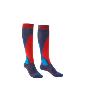 Bridgedale Ski Junior Racer denim/flame/322 Bridgedale Ski Junior Racer denim/flame/322