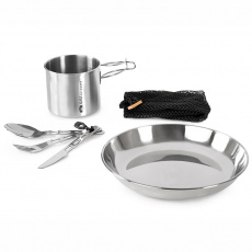 Gsi outdoors Glacier Stainless 1 Person Set Gsi outdoors Glacier Stainless 1 Person Set