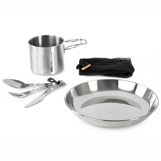 Gsi outdoors Glacier Stainless 1 Person Set