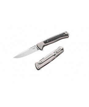 Kapesní nůž Lionsteel Skinny SK01 GY čepel CPM MagnaCut,titanová rukojeť+karbon Kapesní nůž Lionsteel Skinny SK01 GY čepel CPM MagnaCut,titanová rukojeť+karbon