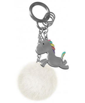 MTM Klíčenka Jednorožec s bambulí