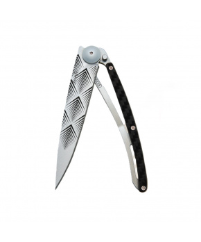 Kapesní nůž Deejo 1CC208 Tattoo 37g carbon fiber Art Déco