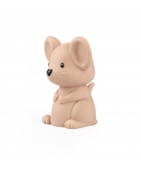 MTM DHINK Baby noční světýlko Myška hnědá