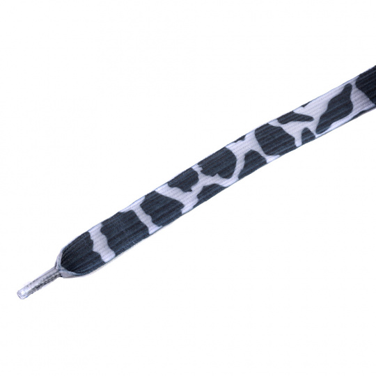 Tobby tkaničky dětské elastické panther black/white