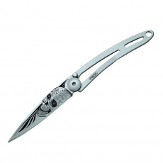Deejo 7CN021 naked 15g,biker, tattoo, Latino Skull