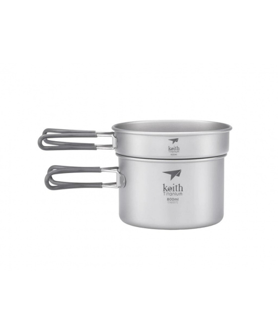 Titanová dvoudílná sada na vaření Keith Cook Set Ti6012 (170g)