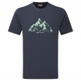Montane DUAL MOUNTAIN T-SHIRT-ECLIPSE BLUE-M pánské tričko modré