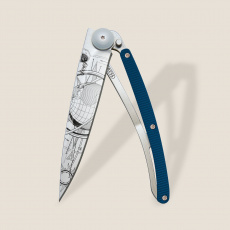 Deejo 1CM026 Tattoo Aluminium 37g, aluminium blu,Globe Trotter Deejo 1CM026 Tattoo Aluminium 37g, aluminium blu,Globe Trotter