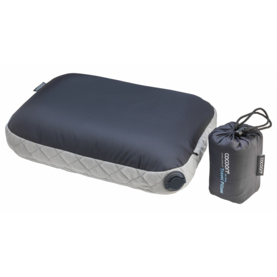 Cocoon nafukovací polštář Air-Core smoke grey/charcoal