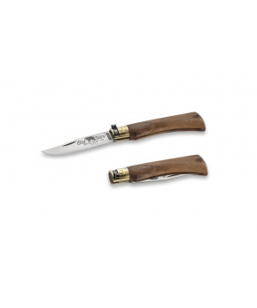 Kapesní nůž Antonini OldBear 9306/17_LN OBB uhlíková čepel, rukojeť americký ořech