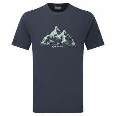 Montane DUAL MOUNTAIN T-SHIRT-ECLIPSE BLUE-L pánské tričko modré Montane DUAL MOUNTAIN T-SHIRT-ECLIPSE BLUE-L pánské tričko modré