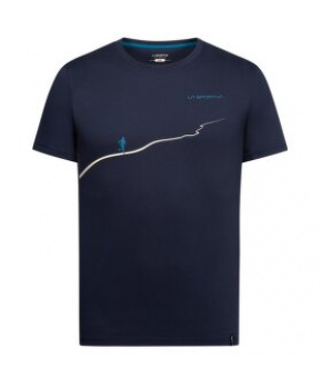 Triko krátký rukáv La Sportiva Trail T-Shirt M Night Sky/Chalk Triko krátký rukáv La Sportiva Trail T-Shirt M Night Sky/Chalk