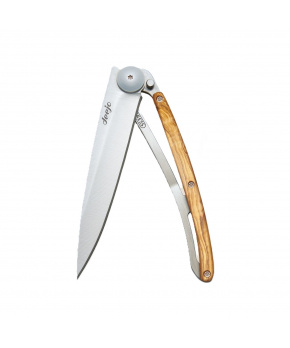 Kapesní nůž Deejo 1CB001 Wood natural 37g olive wood