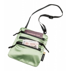 Cocoon skrytá kapsa Secret Neck Wallet Silk light green