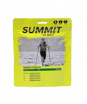 Summit To Eat Dehydrovaná strava Summit To Eat Spagheetti carbonara velikost 110 g Summit To Eat Dehydrovaná strava Summit To Eat Spagheetti carbonara velikost 110 g