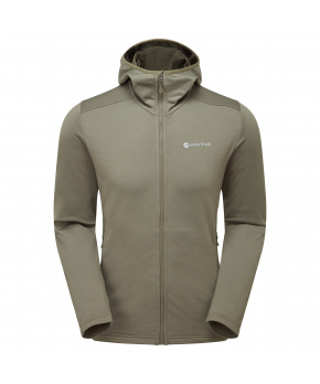 Montane PROTIUM HOODIE-CAPER-M pánská mikina olivová