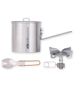 Gsi outdoors Glacier Stainless Explorer Set Gsi outdoors Glacier Stainless Explorer Set