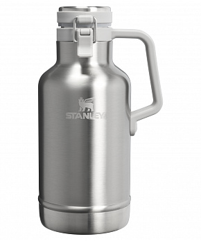 STANLEY Džbán na pivo se zátkou The Easy-Pour Growler 1,9 l/64oz Stainless Steel Ash