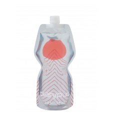 Platypus SOFTBOTTLE 1,0L Apex Closure láhev průhledná s oranžovým motivem Platypus SOFTBOTTLE 1,0L Apex Closure láhev průhledná s oranžovým motivem