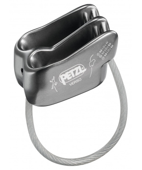 Petzl VERSO jistící brzda šedá Petzl VERSO jistící brzda šedá