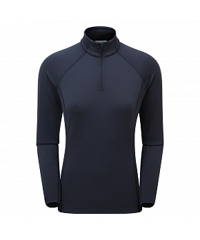Montane FEM PROTIUM LITE PULL-ON-ECLIPSE BLUE-UK12/M dámská mikina modrá