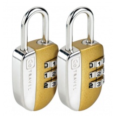 Go Travel sada zámků Secure Lock gold