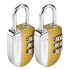 Go Travel sada zámků Secure Lock gold
