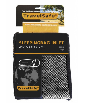 TravelSafe vložka do spacáku Silk Mummy off white