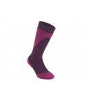 Ponožky Bridgedale Ski Midweight+ Women's Plum / Berry