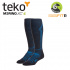 Teko 4702 MERINO.XC Light Ski charcoal marine pánské lyžařské ponožky