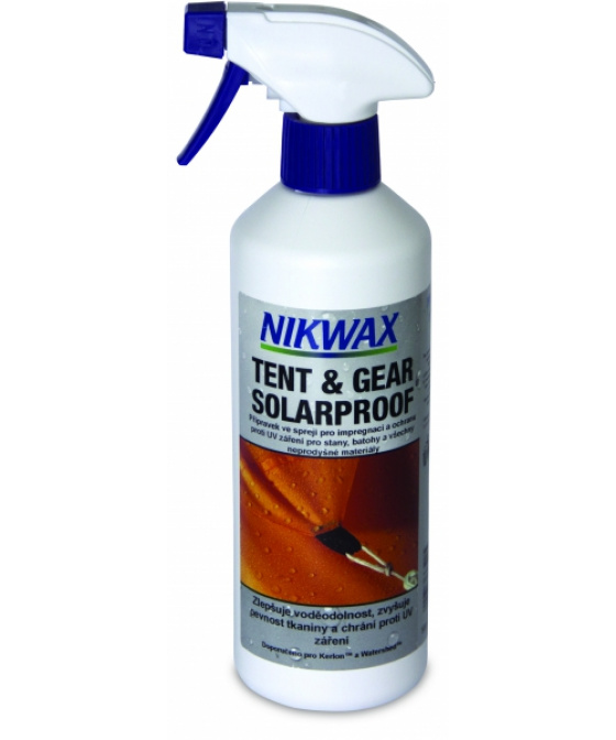 Impregnace Nikwax Tent & Gear Solarproof 500 ml.