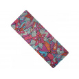 Yate Yoga Mat Přírodní Guma 4mm - vzor W červená