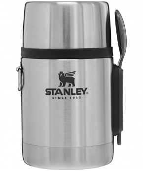 STANLEY Termoska jídelní se lžící Stainless Steel All-In-One Food Jar 530 ml/18oz nerez