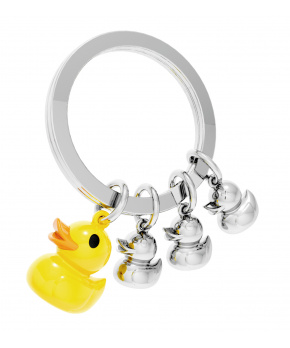 MTM Klíčenka Kačenky na kroužku žlutá