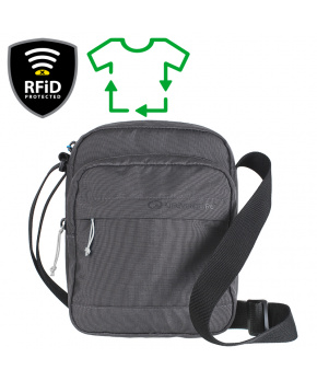 Taška přes Rameno Lifeventure RFiD Shoulder Bag Recycled Grey
